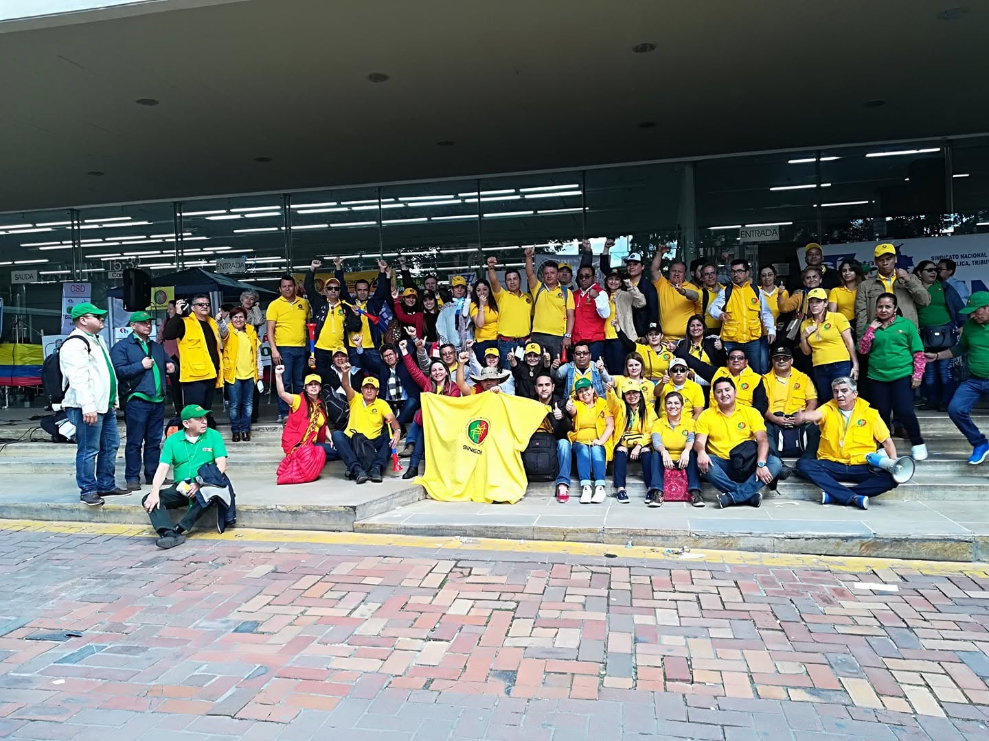Delegación SINEDIAN en actividad gremial